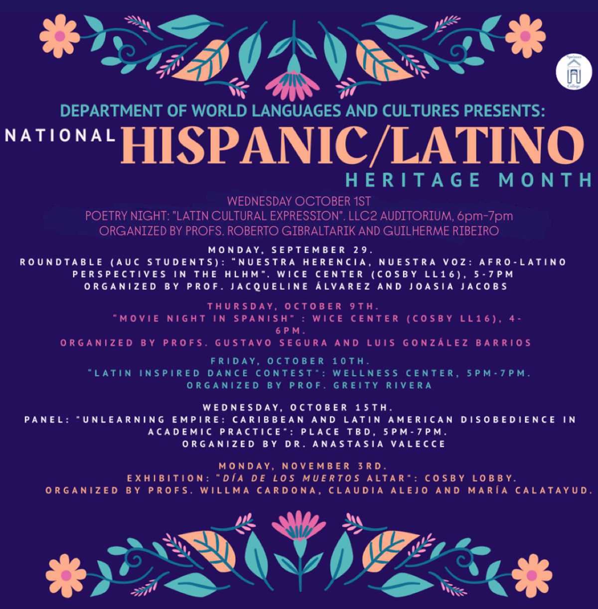 Hispanic Latino Heritage Month