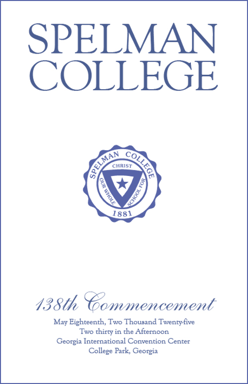 2025 Commencement Program