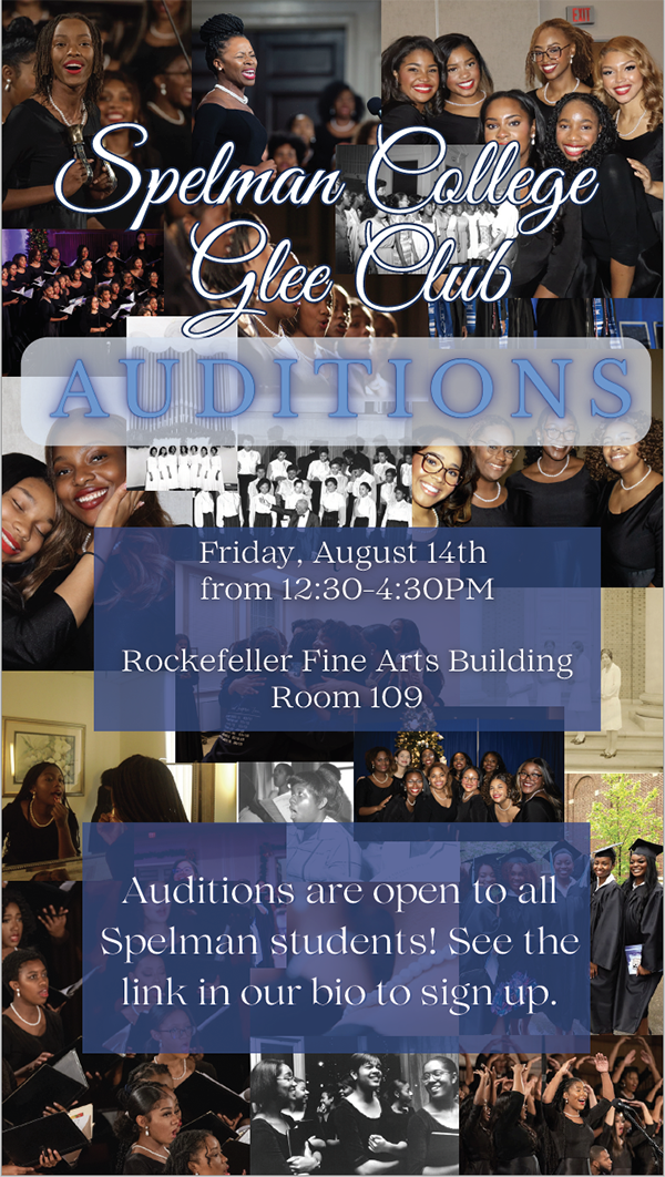 Glee Club Fall 2026 Auditions