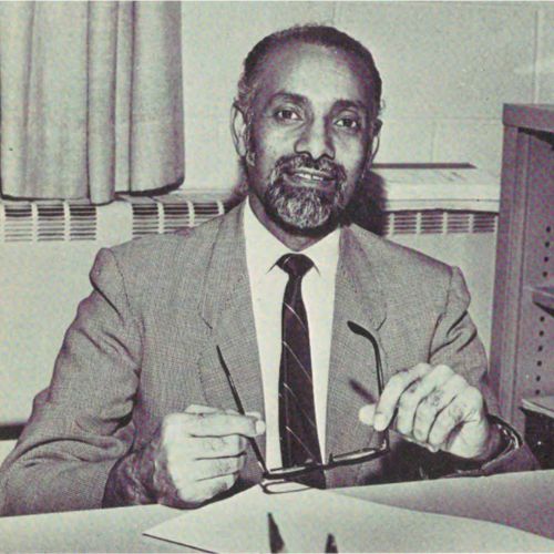 Hans Bhalla, chair of the Spelman College Department of Art from 1967 to 1977.