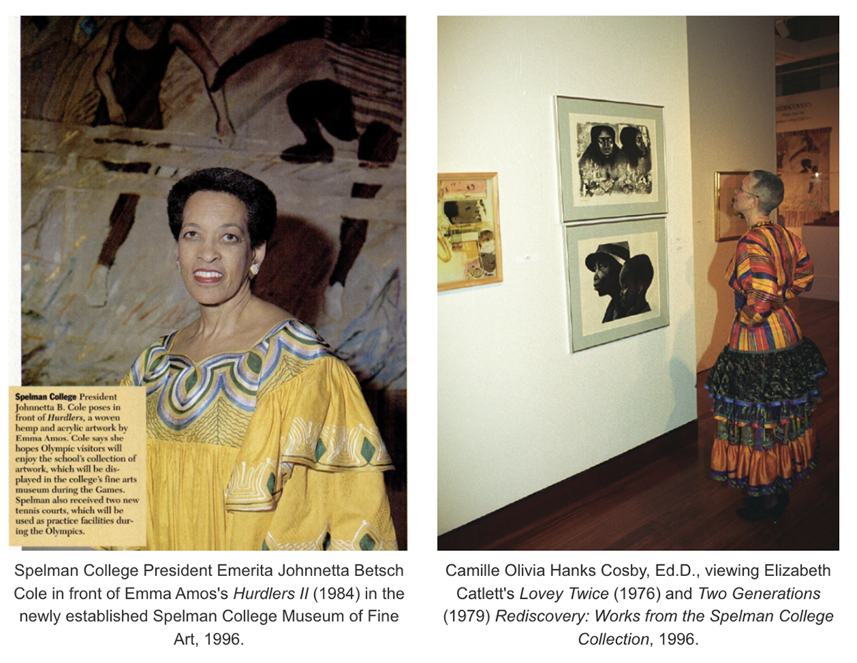 Johnnetta B. Cole and Camille Olivia Hanks Cosby, Ed.D.