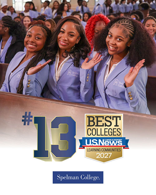 Spelman College Ranked No. 13 in Learning Communities by US News and World Report