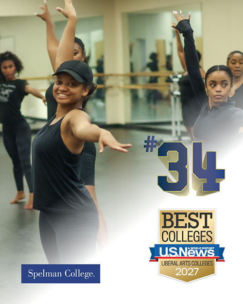 US News badge for No. 34 in National Liberal Arts Colleges (tied) 
