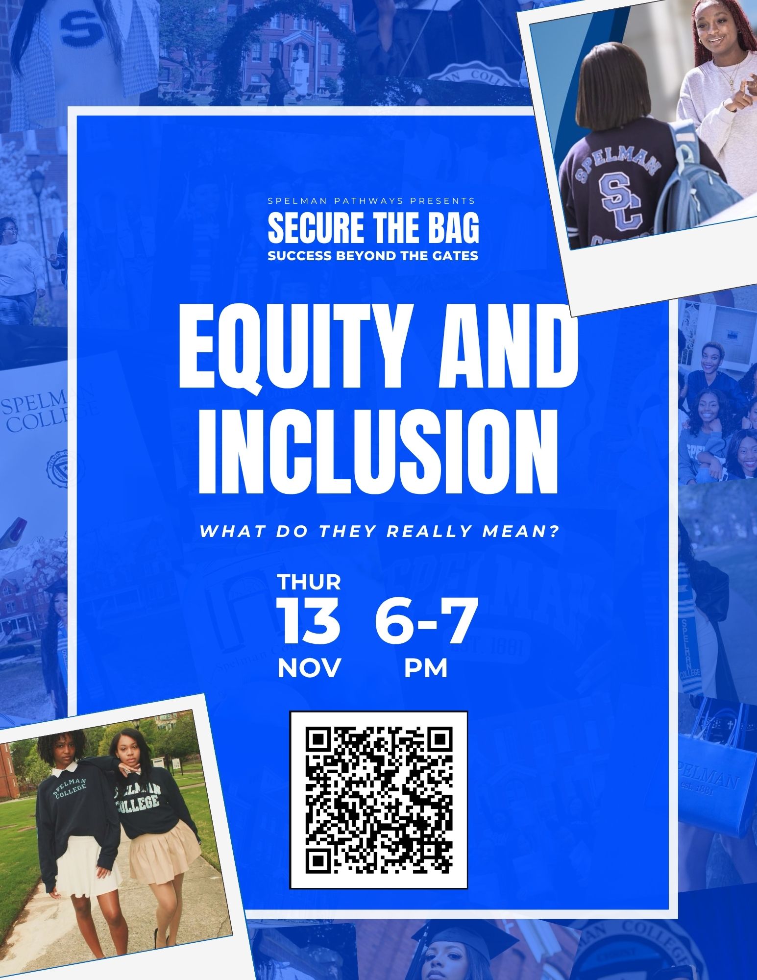 Secure the Bag, Equity and Inclusion