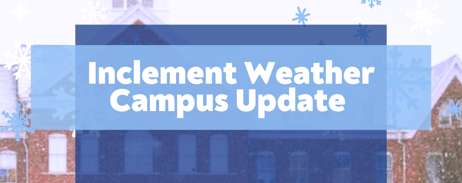 inclement weather snow image