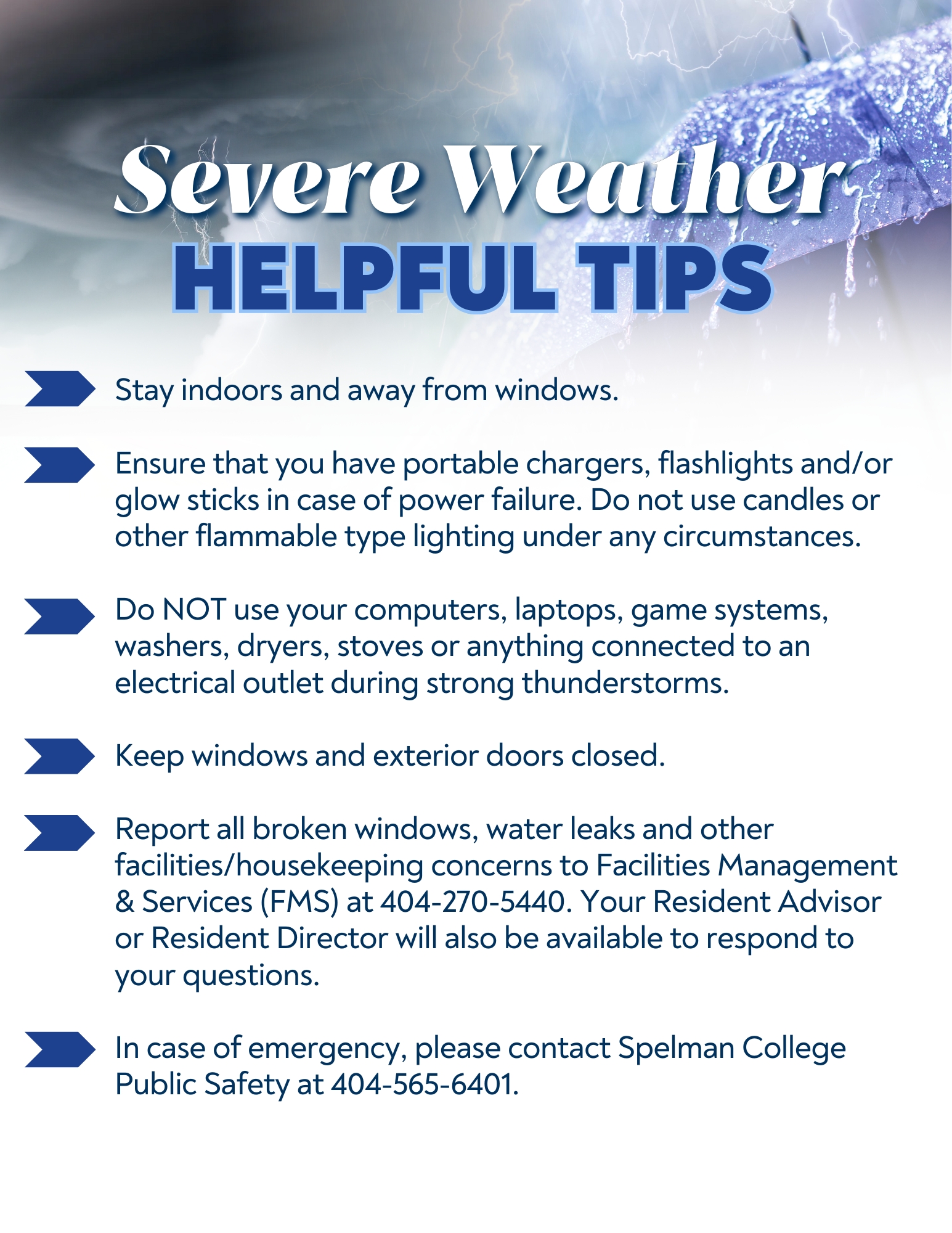 storm tips