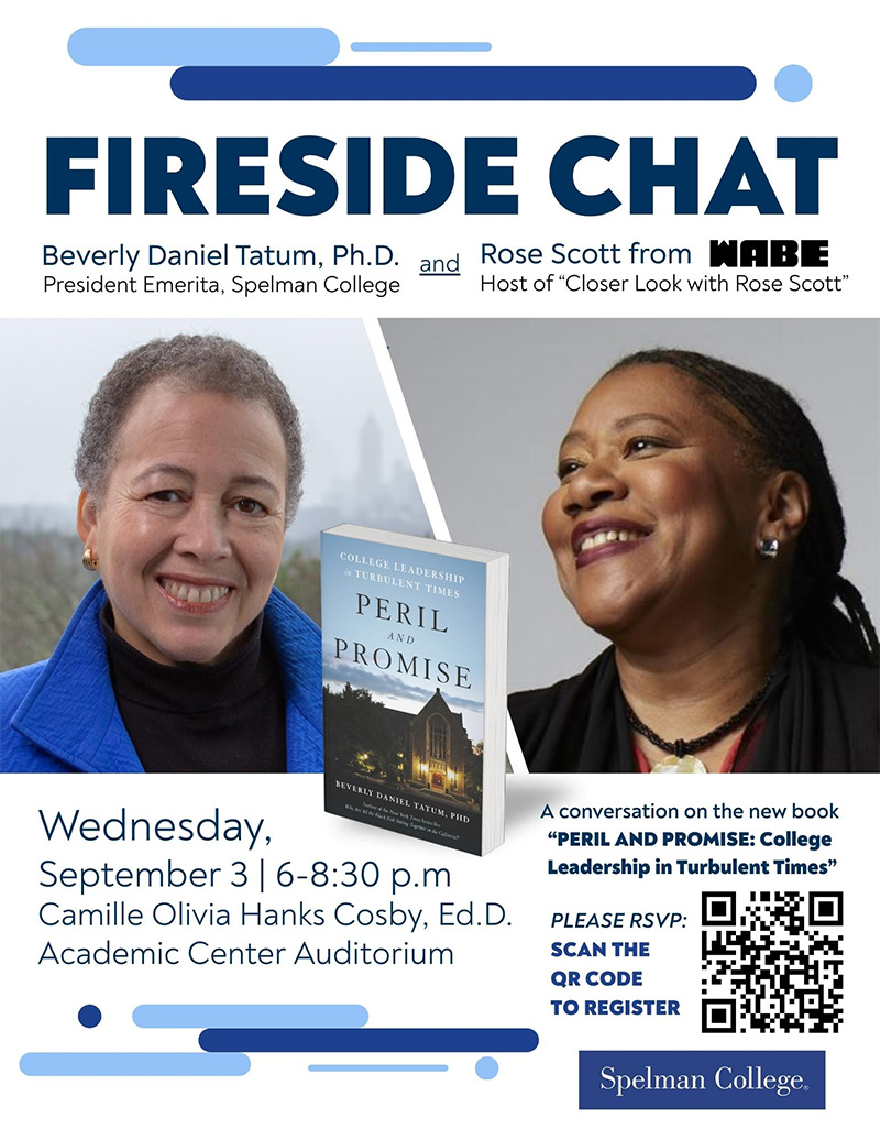 Fireside Chat with Beverly Tatum Flyer