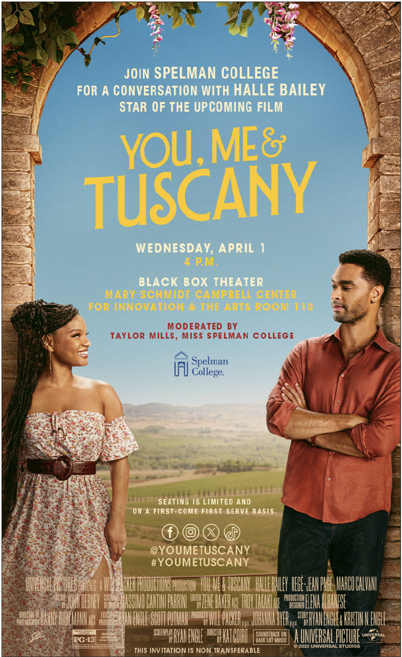 Halle Bailey, You, Me and Tuscany