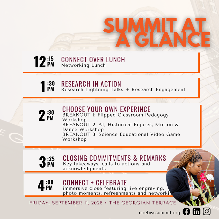 COE Summit at a Glance