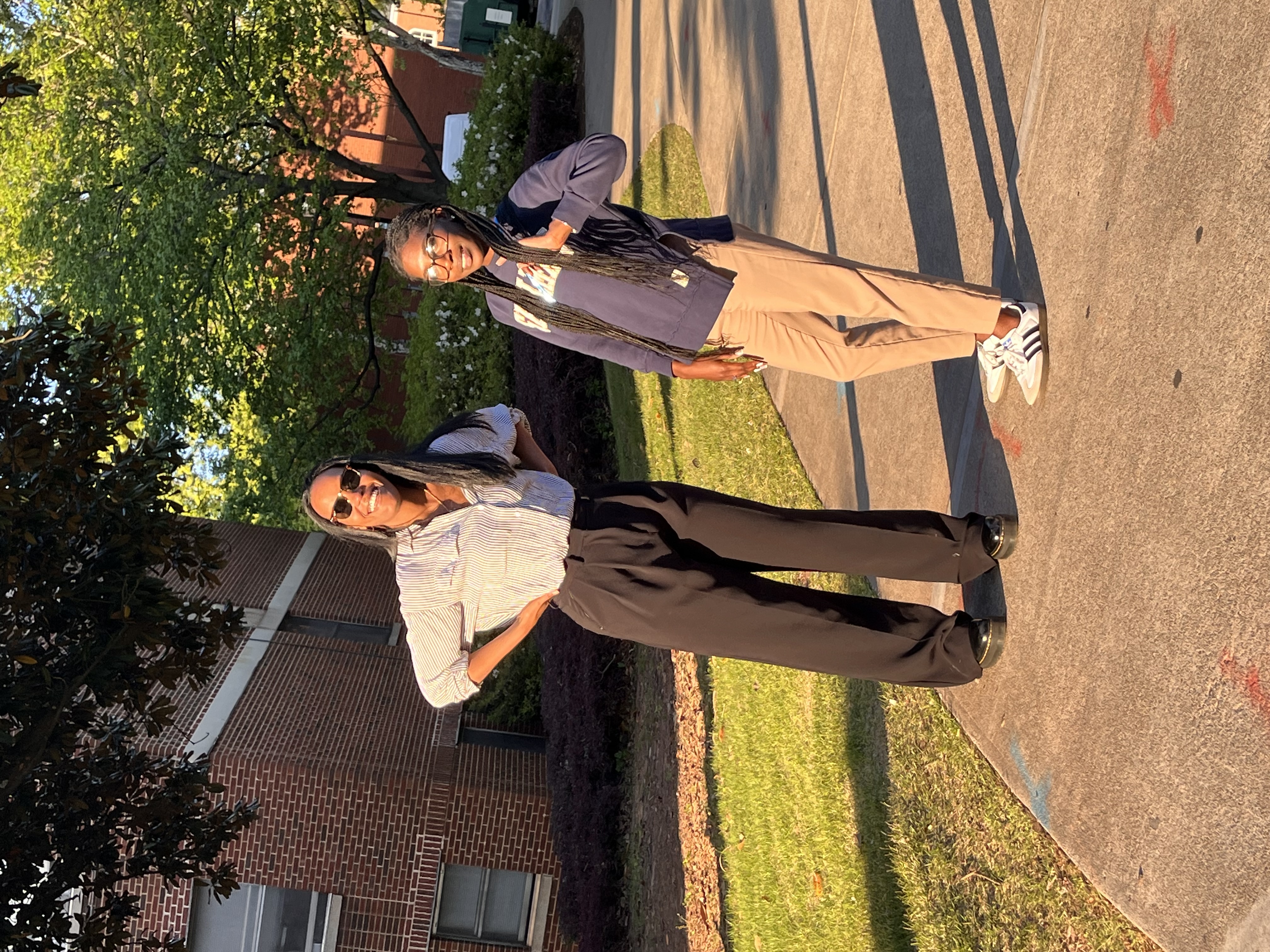 India Ward and Kristin Couch at Take Back the Night event