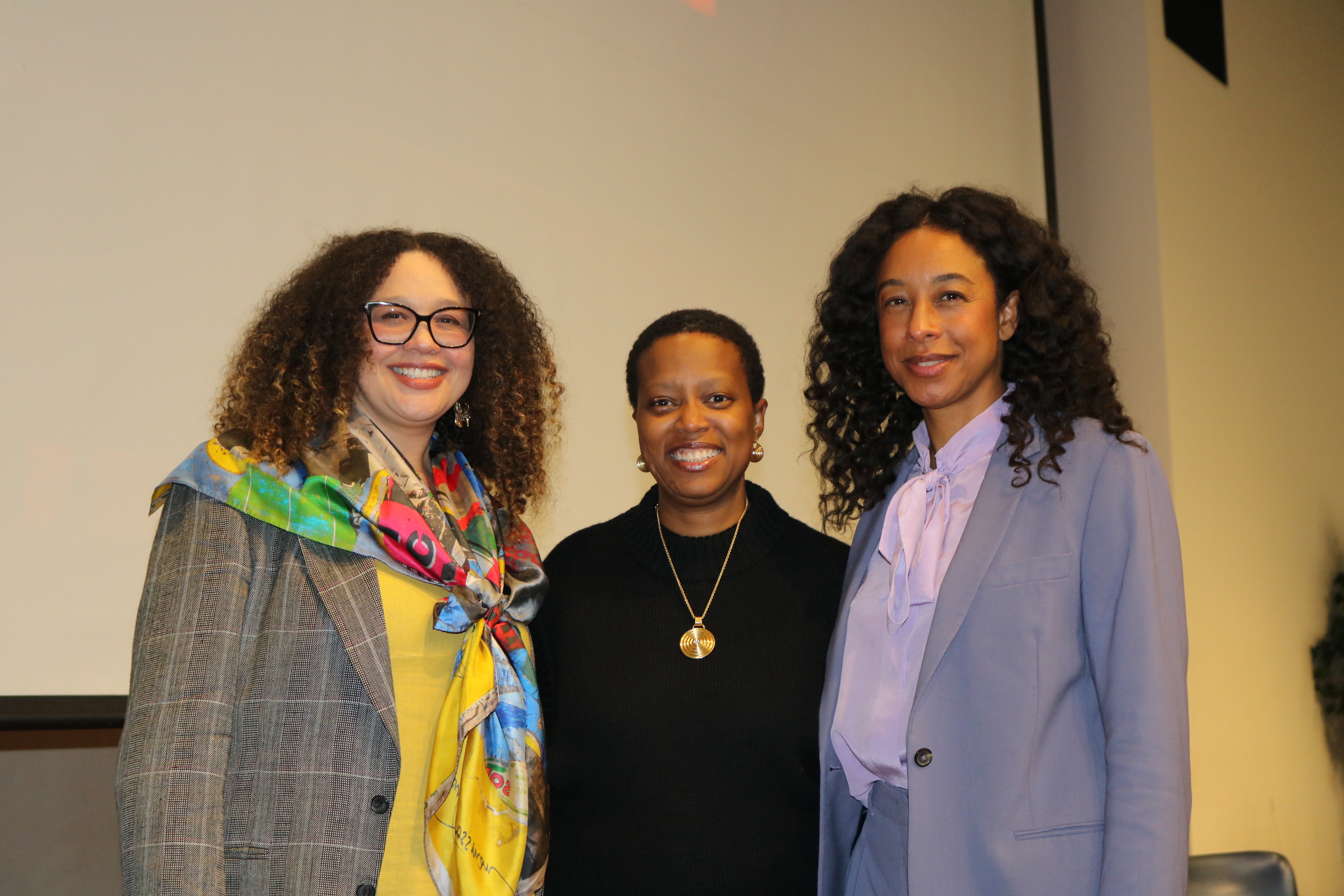 Corinne Bailey Rae, Amanda Williams and Dr. Liz Andrews
