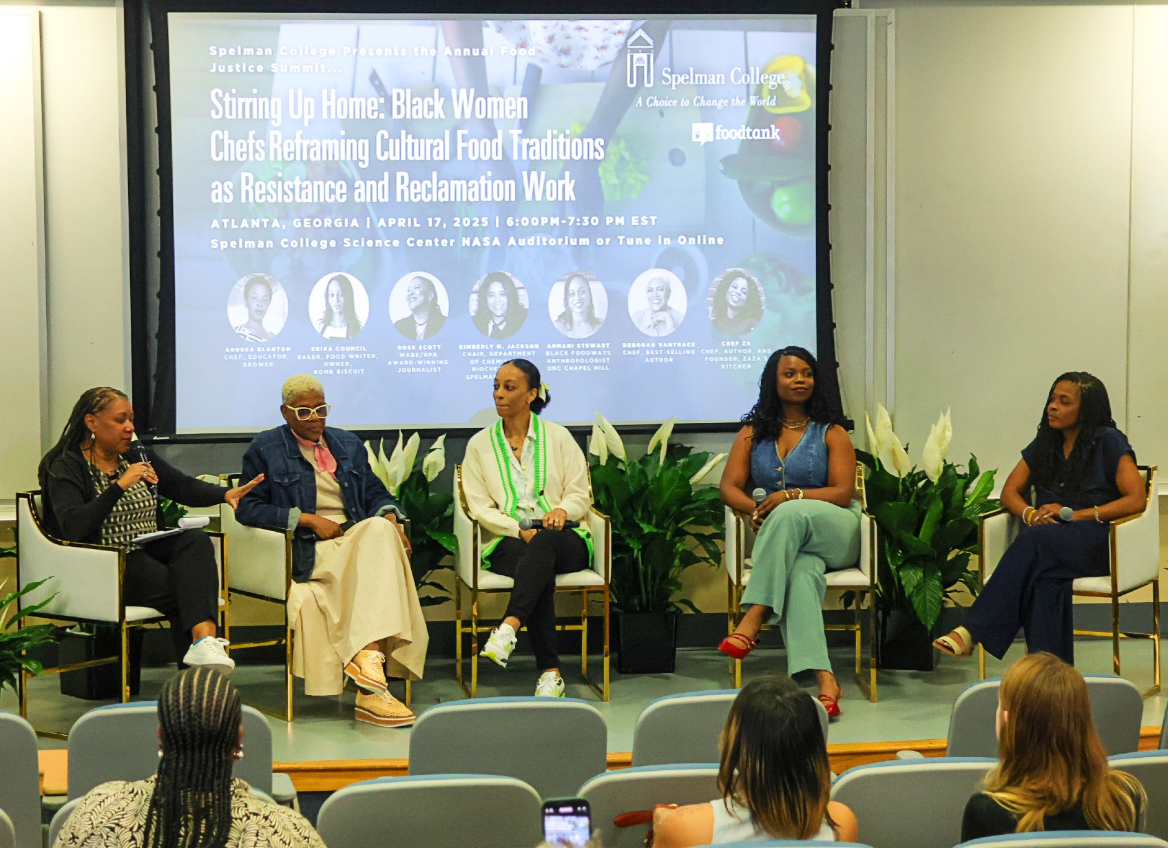 Spelman College Food Justice Summit Group Panel
