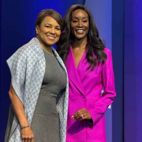 President at the CBCF event