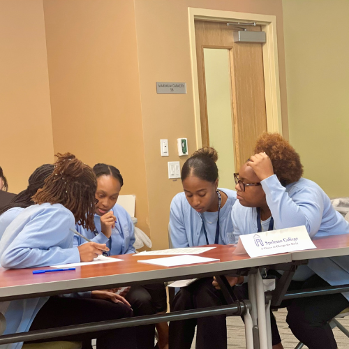 Spelman College Deliberative Exchange Team Prepares for National Competition
