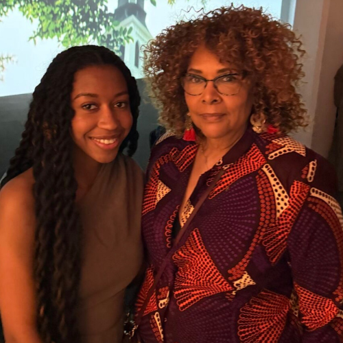 Neema Griffin and Professor Julie Dash