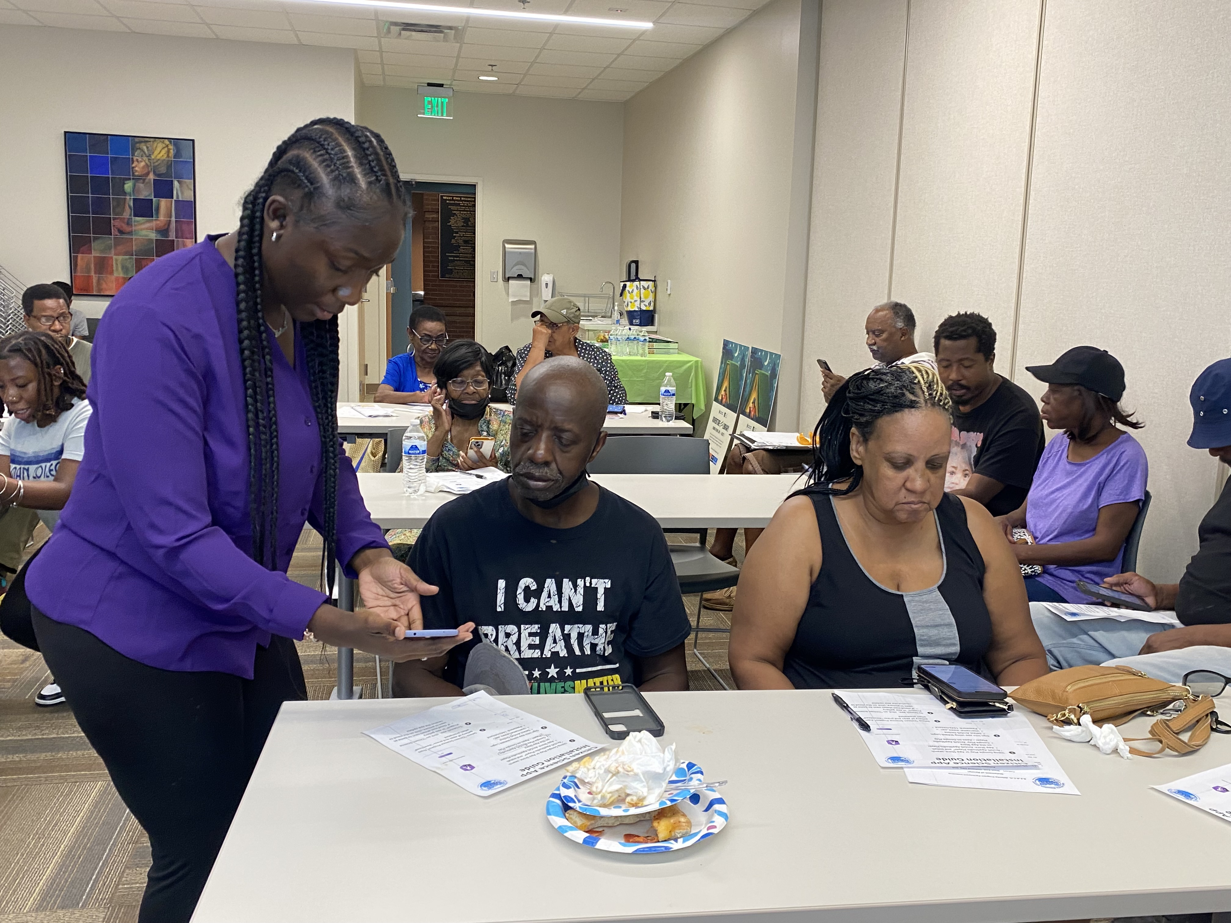 FaDima with West End community 