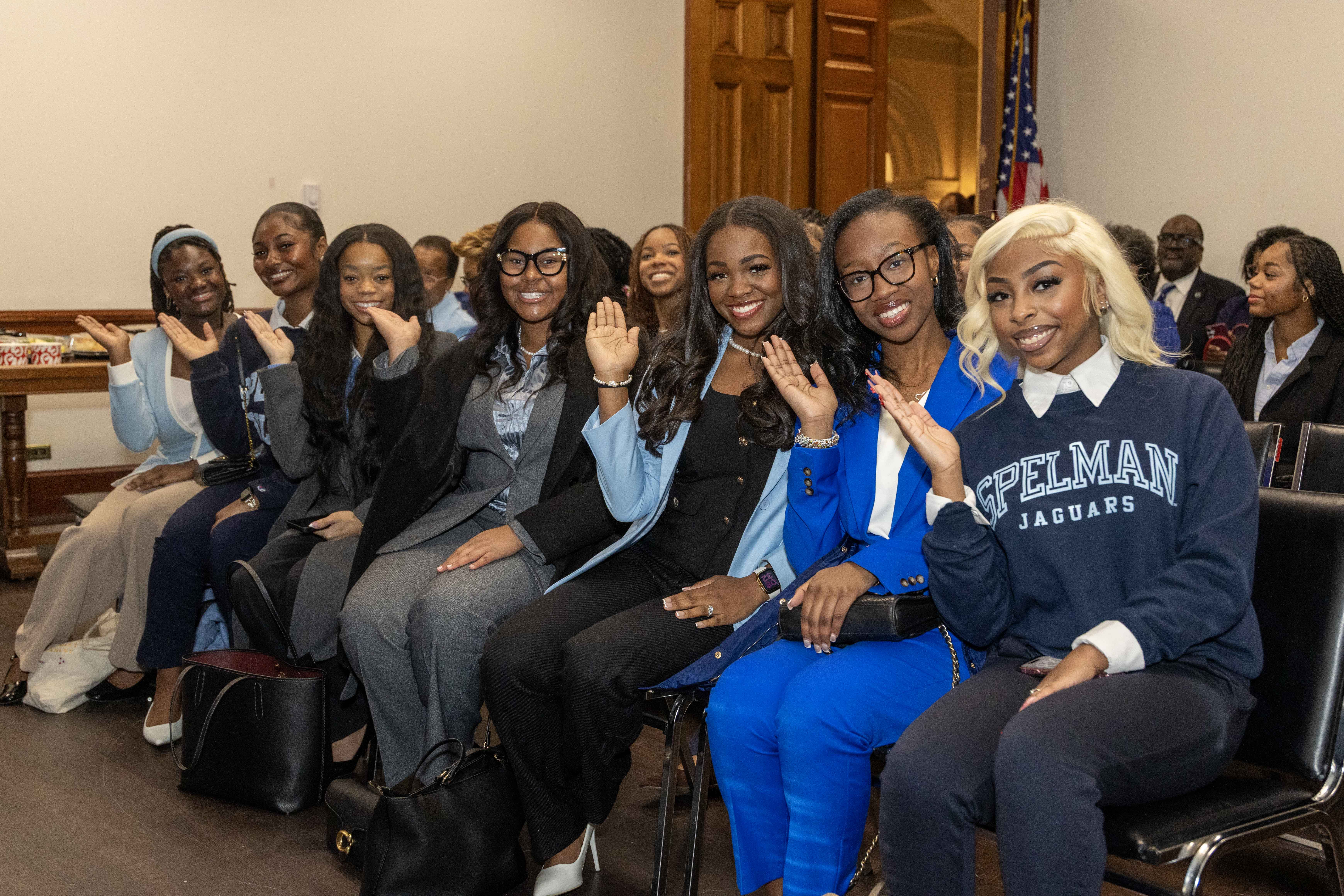 Students at the Capitol