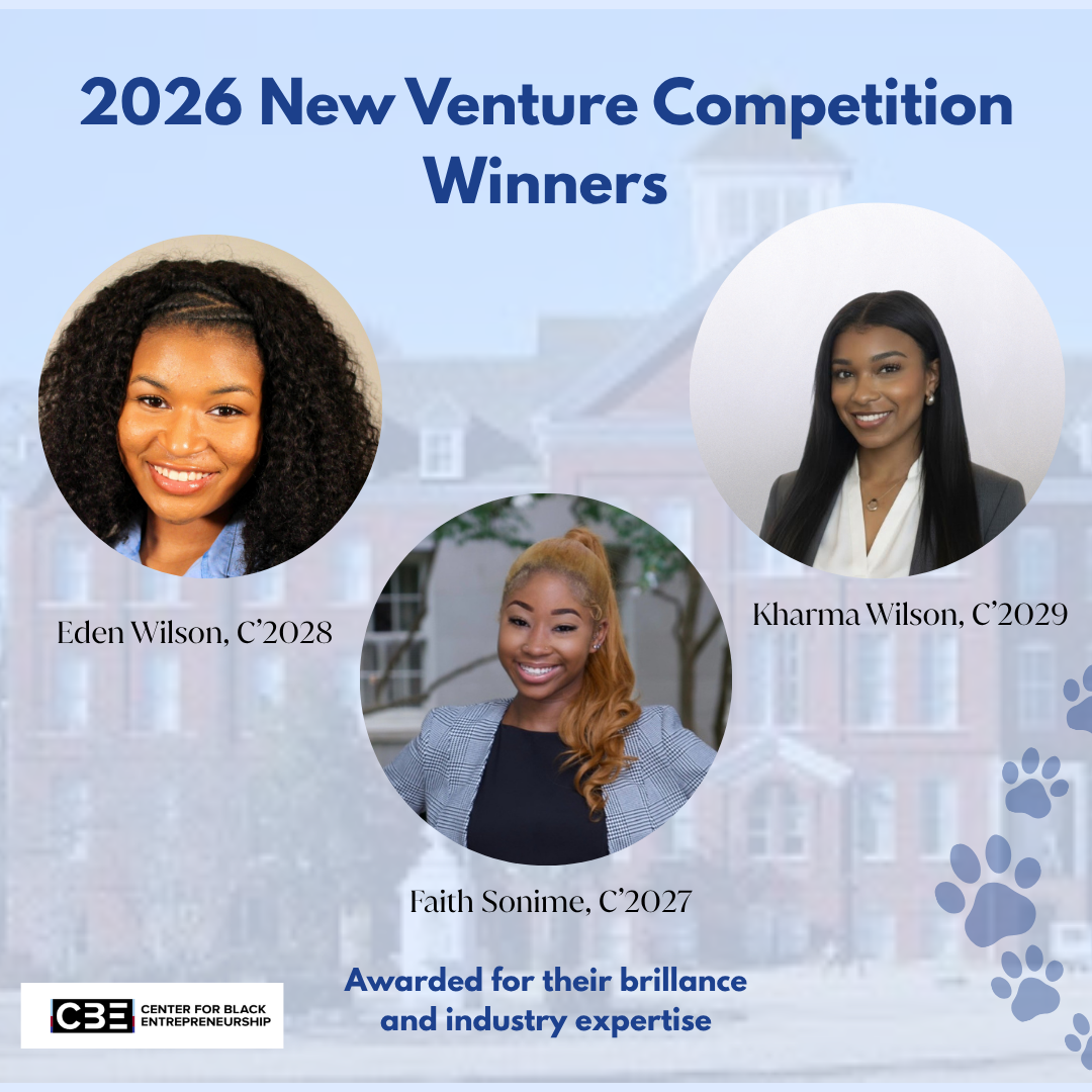 Display Image of New Venture Competition Award Winners