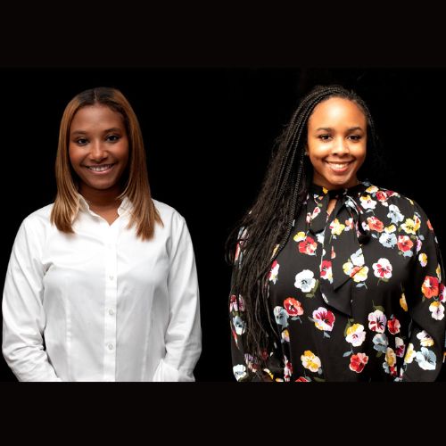 Destiny Blash and Camryn Mitchell